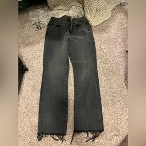 Good American black jeans